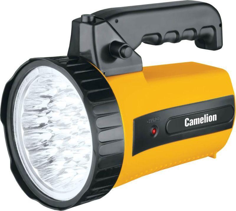 Фонарь 35LED 29315 (аккум. 220В желт. 6В 4А-ч пласт. короб.) Camelion 10469