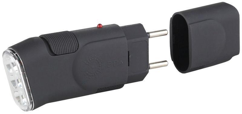 Фонарь SDA10M (3хLED аккум. прямая подзарядка евро  блист.) ЭРА C0041258