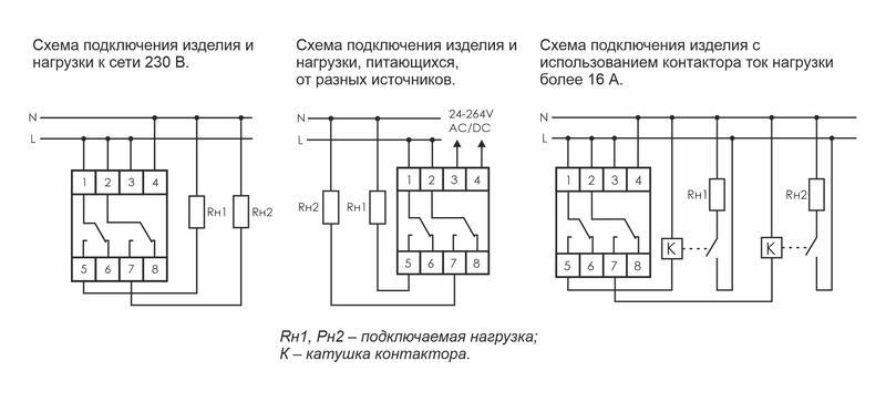 Реле времени PCZ-527 (2канала астрономическое 24-264В AC/DC 2х16А 2перекл. IP20 монтаж на DIN-рейке) F&F EA02.002.006