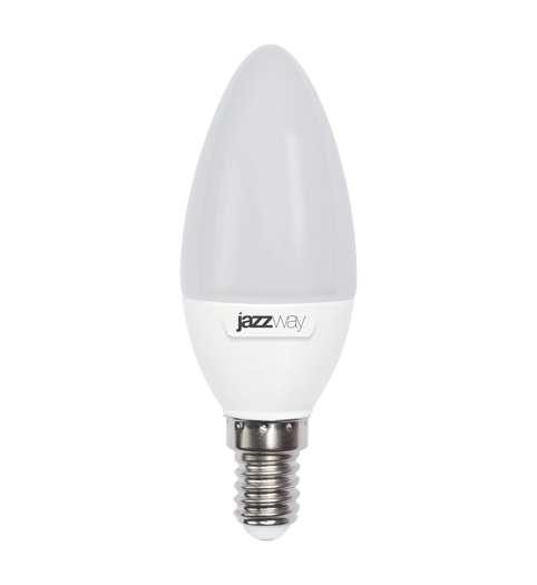 Лампа светодиодная PLED-SP C37 7Вт свеча 3000К тепл. бел. E14 530лм 230В JazzWay 1027818-2