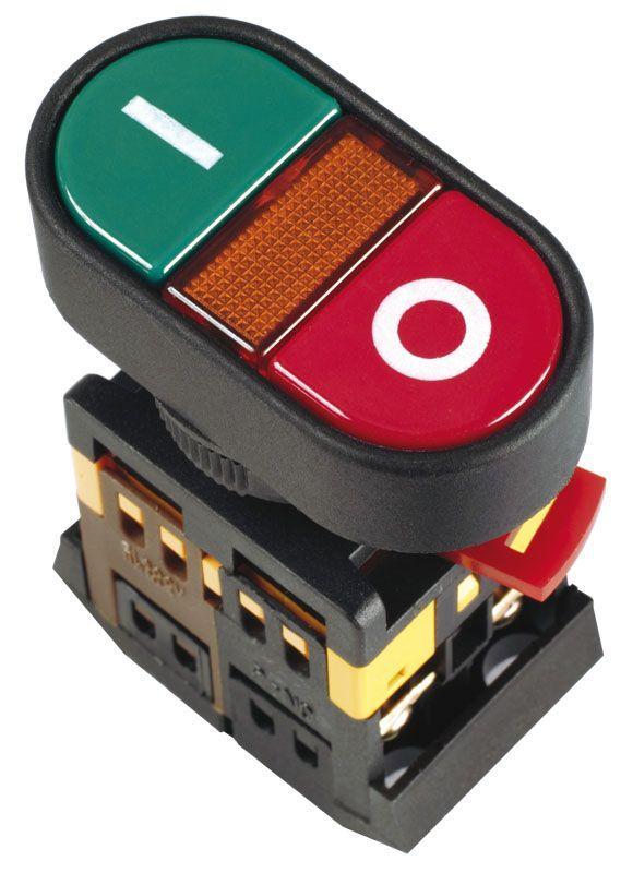 Кнопка APBB-22N I-0; 1з+1р IEK BBD10-APBB-K51