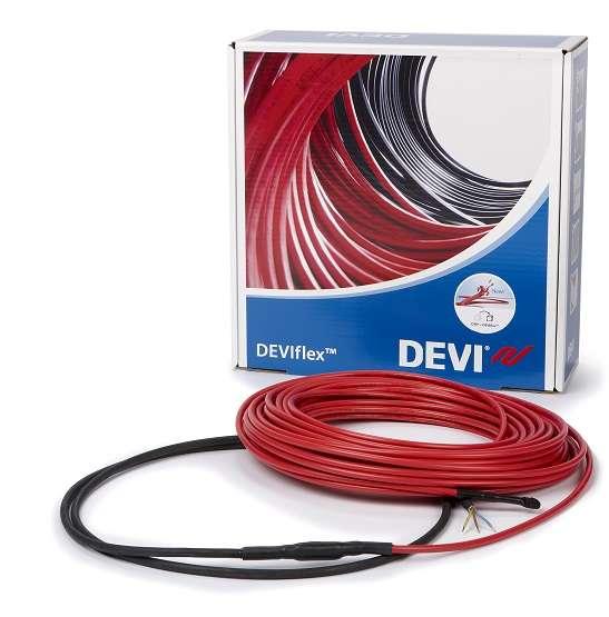 Комплект Теплый пол; (кабель) двухжильный DEVIflex 18T 230Вт 12.8м DEVI 140F1400