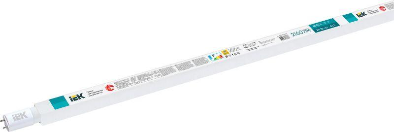 Лампа светодиодная T8 24Вт линейная 230В 4000К G13 IEK LLE-T8-24-230-40-G13