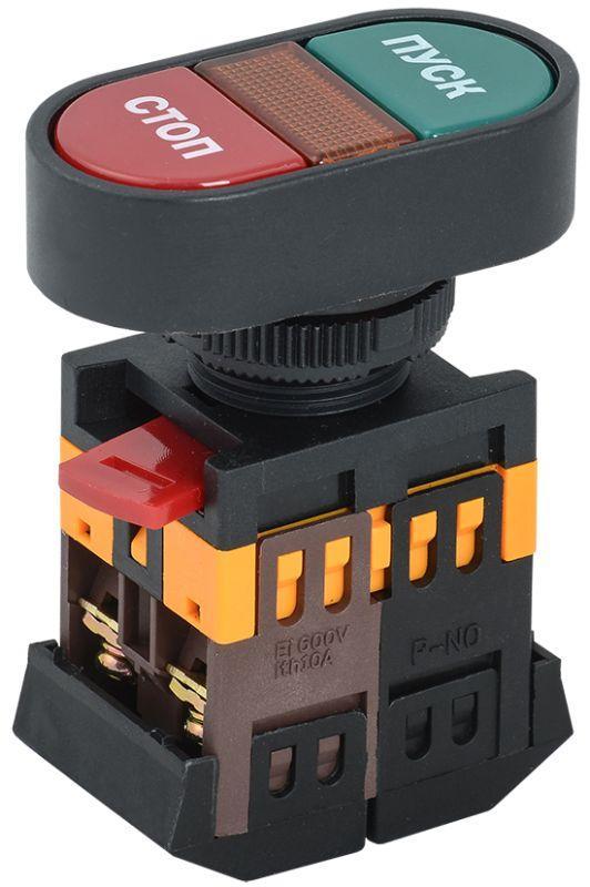 Кнопка APBB-22N Пуск-Стоп; 1з+1р IEK BBD11-APBB-K51