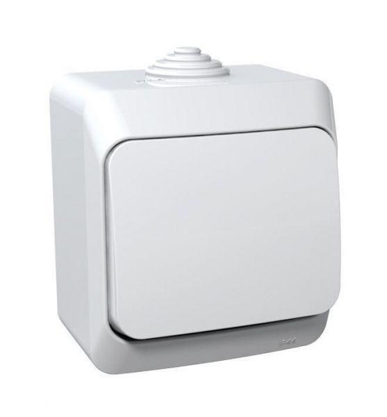 Выключатель 1-кл. ОП Этюд 10А IP44 10AX бел. SchE BA10-041B