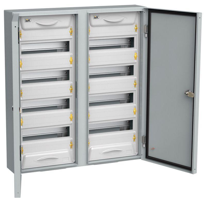 Корпус металлический ЩРн-2х48з-1 IP54 UNIVERSAL; IEK MKM11-N-2X48-54-Z-U