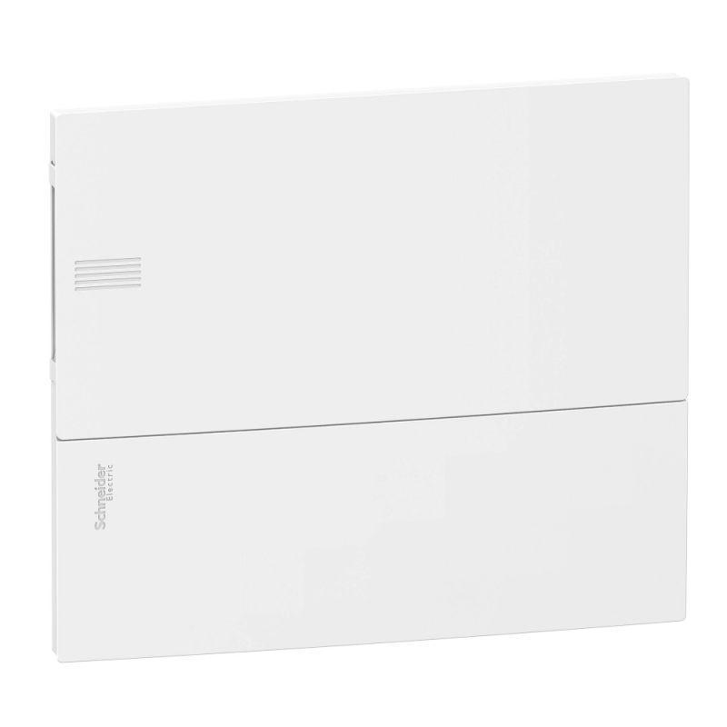 Бокс СП MINI PRAGMA 1 ряд 12мод. бел. с бел. двер. IP40 SchE MIP22112