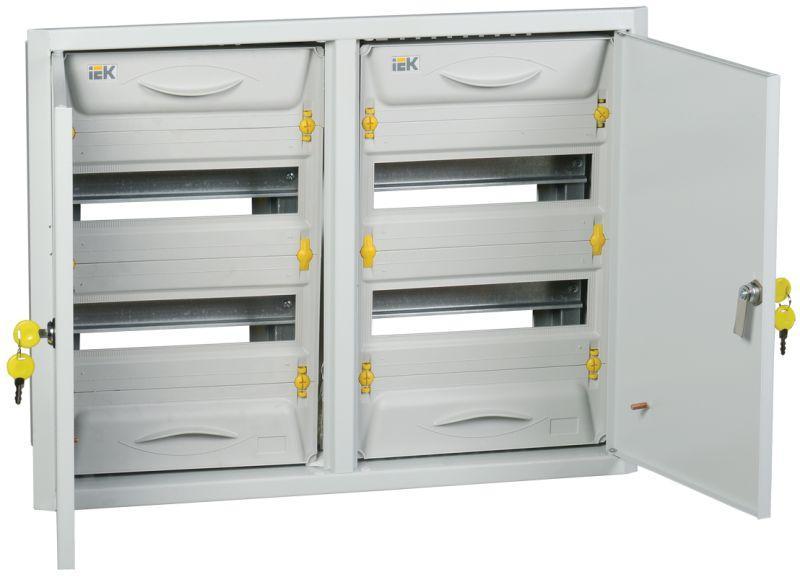 Корпус металлический ЩРв-2х24з-1 36 IP31 UNIVERSAL; IEK MKM12-V-2X24-31-Z-U