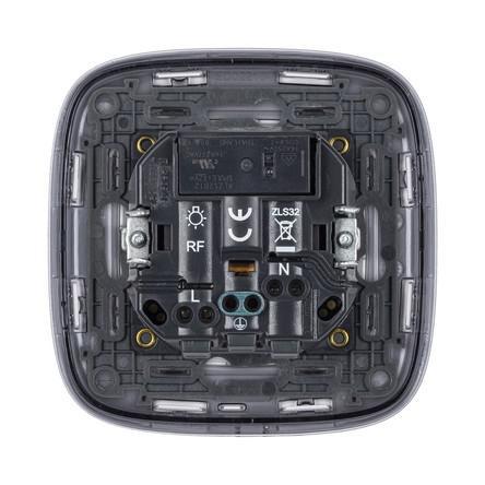 Розетка умная 2К+З Valena Allure 16А 230В сл. кость Netatmo 752694