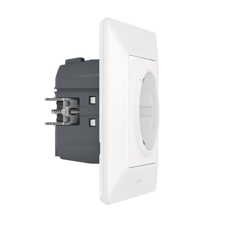 Розетка умная 2К+З Valena Life 16А 230В бел. Netatmo 752194