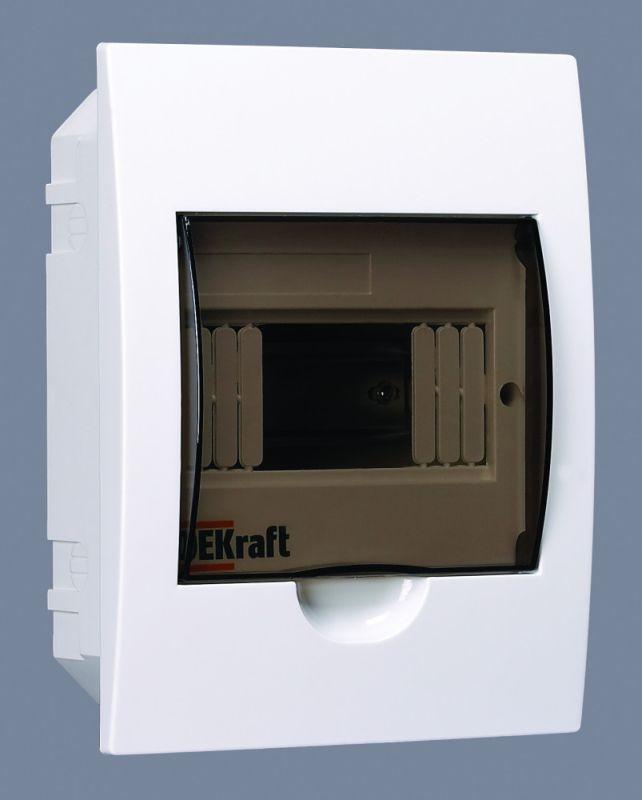 Корпус пластиковый встраиваемый 6мод. ЩРВ-П-6 22х17х9 IP41 SchE 31002DEK