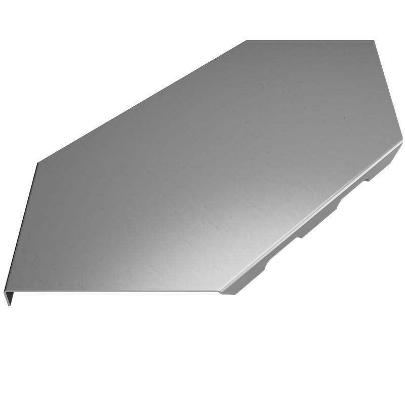 Крышка для угла горизонтального 90град. осн.100 сталь 0.8мм ПЛЮС; KGLplus90-100 КМ PL0880