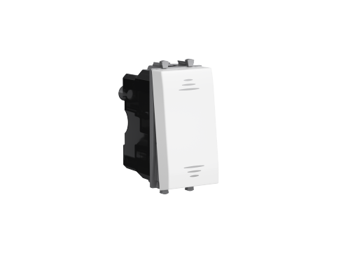 Выключатель модульный 1-кл. 1мод. Avanti Белое облако; 16А IP20 бел. DKC 4400101