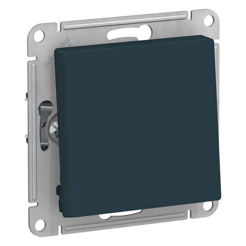 Механизм переключателя 1-кл. СП AtlasDesign 10А IP20 (сх. 6) 10AX изумруд SchE ATN000861